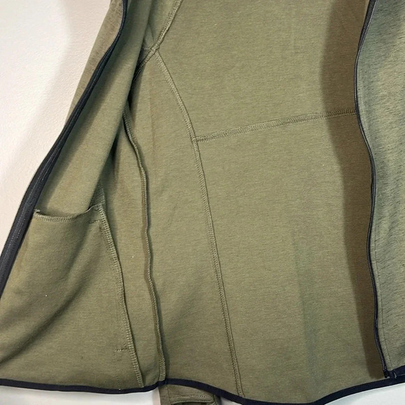 TEK GEAR Zipper Fitted Jacket - Green with Thumb Holes - XS - GUC - Picture 7 of 11